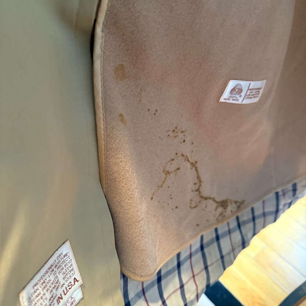 Barneys New York Brown Trench Coat - Picture 10 of 11